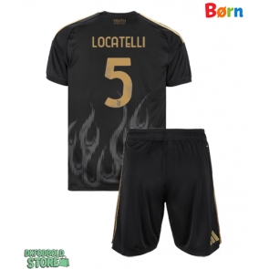 Juventus Manuel Locatelli #5 Replika Babytøj Tredje sæt Børn 2026-27 Kortærmet (+ Korte bukser)